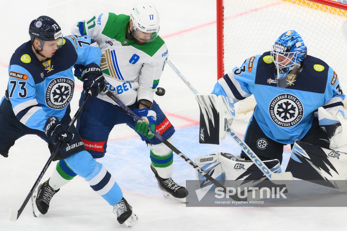 Russia Ice Hockey Kontinental League Sibir - Salavat Yulaev