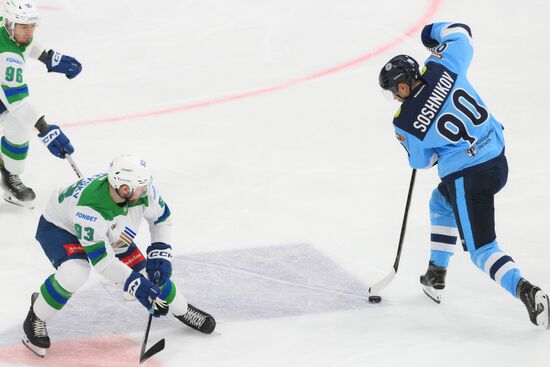 Russia Ice Hockey Kontinental League Sibir - Salavat Yulaev