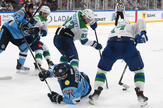 Russia Ice Hockey Kontinental League Sibir - Salavat Yulaev