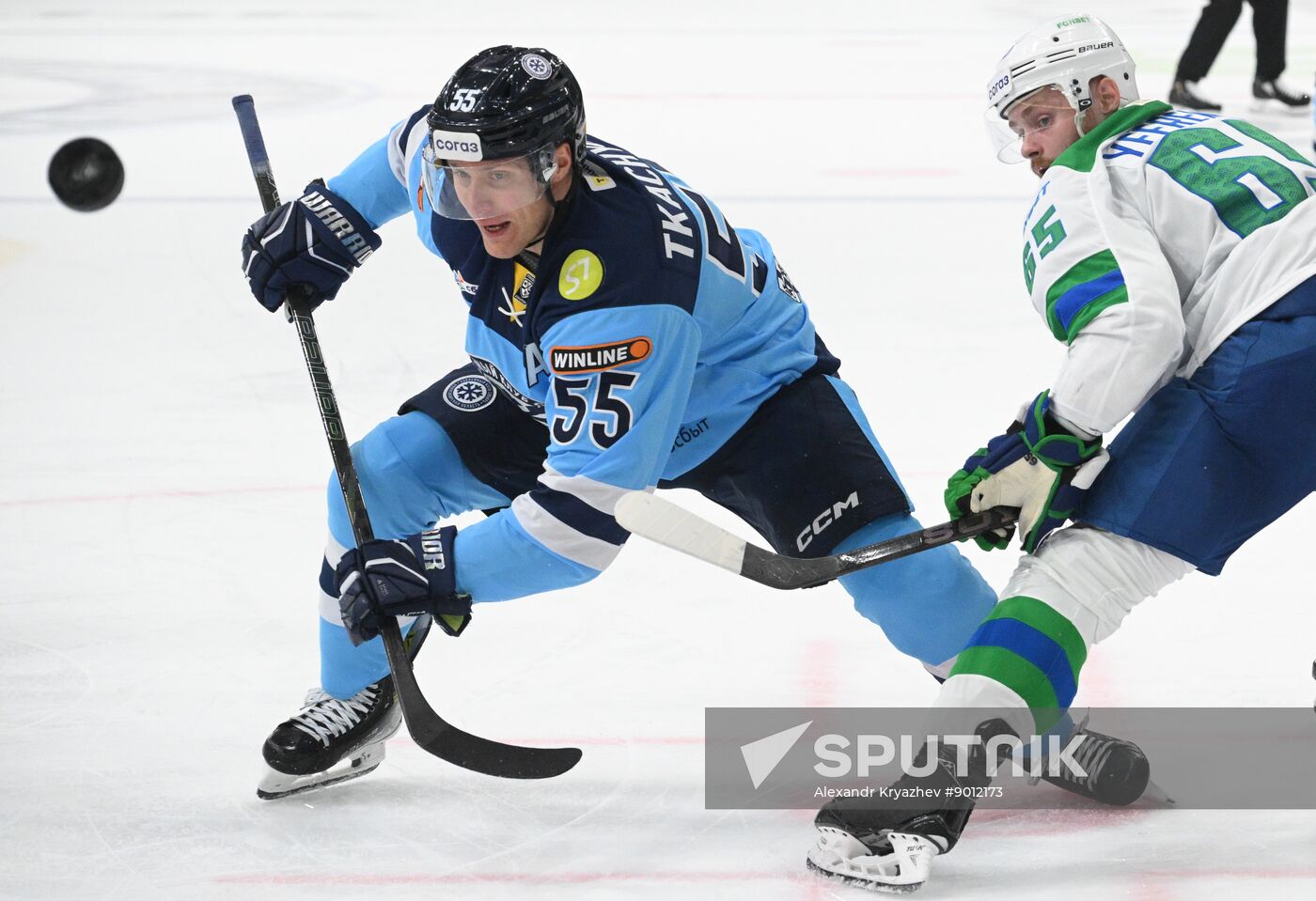 Russia Ice Hockey Kontinental League Sibir - Salavat Yulaev