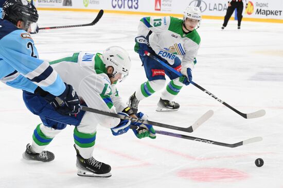 Russia Ice Hockey Kontinental League Sibir - Salavat Yulaev