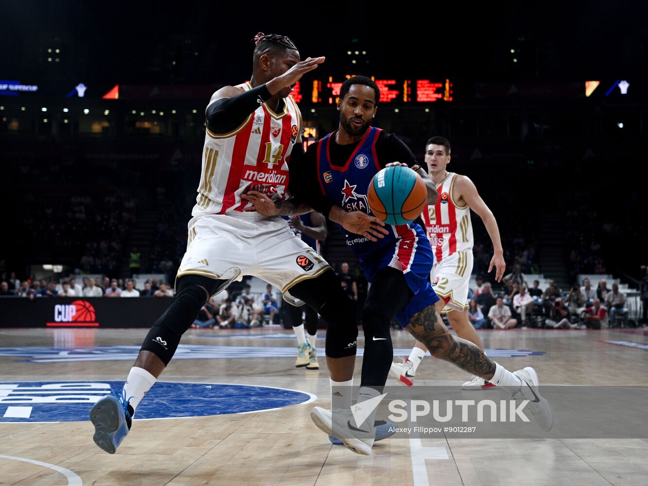 Serbia Basketball United League Supercup Crvena Zvezda - CSKA