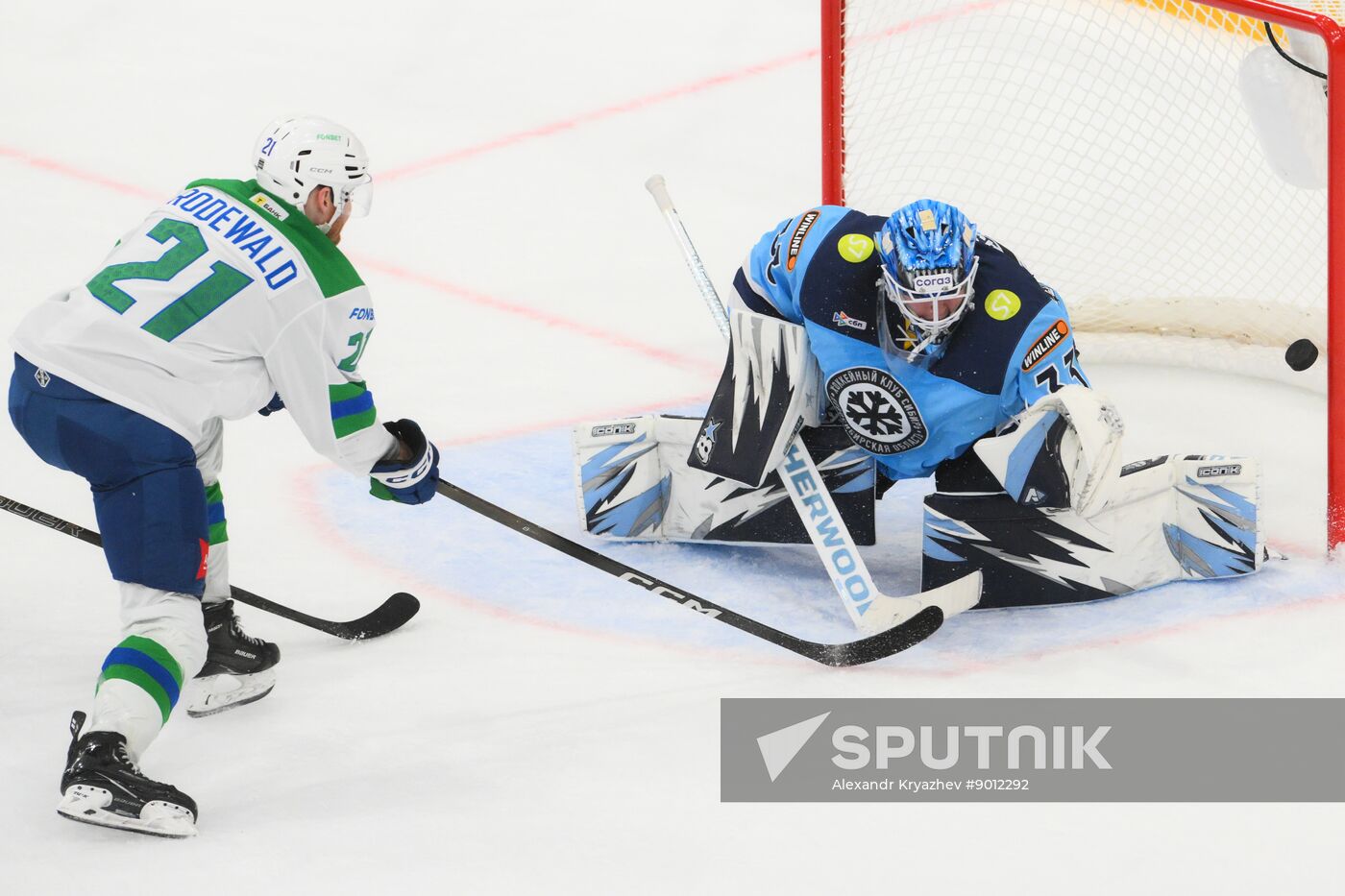 Russia Ice Hockey Kontinental League Sibir - Salavat Yulaev