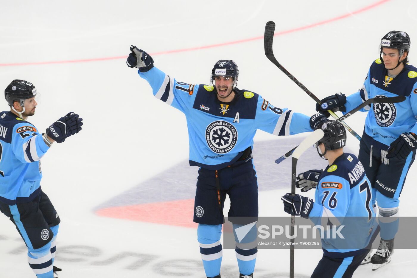 Russia Ice Hockey Kontinental League Sibir - Salavat Yulaev