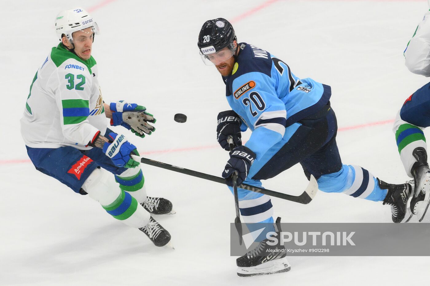 Russia Ice Hockey Kontinental League Sibir - Salavat Yulaev