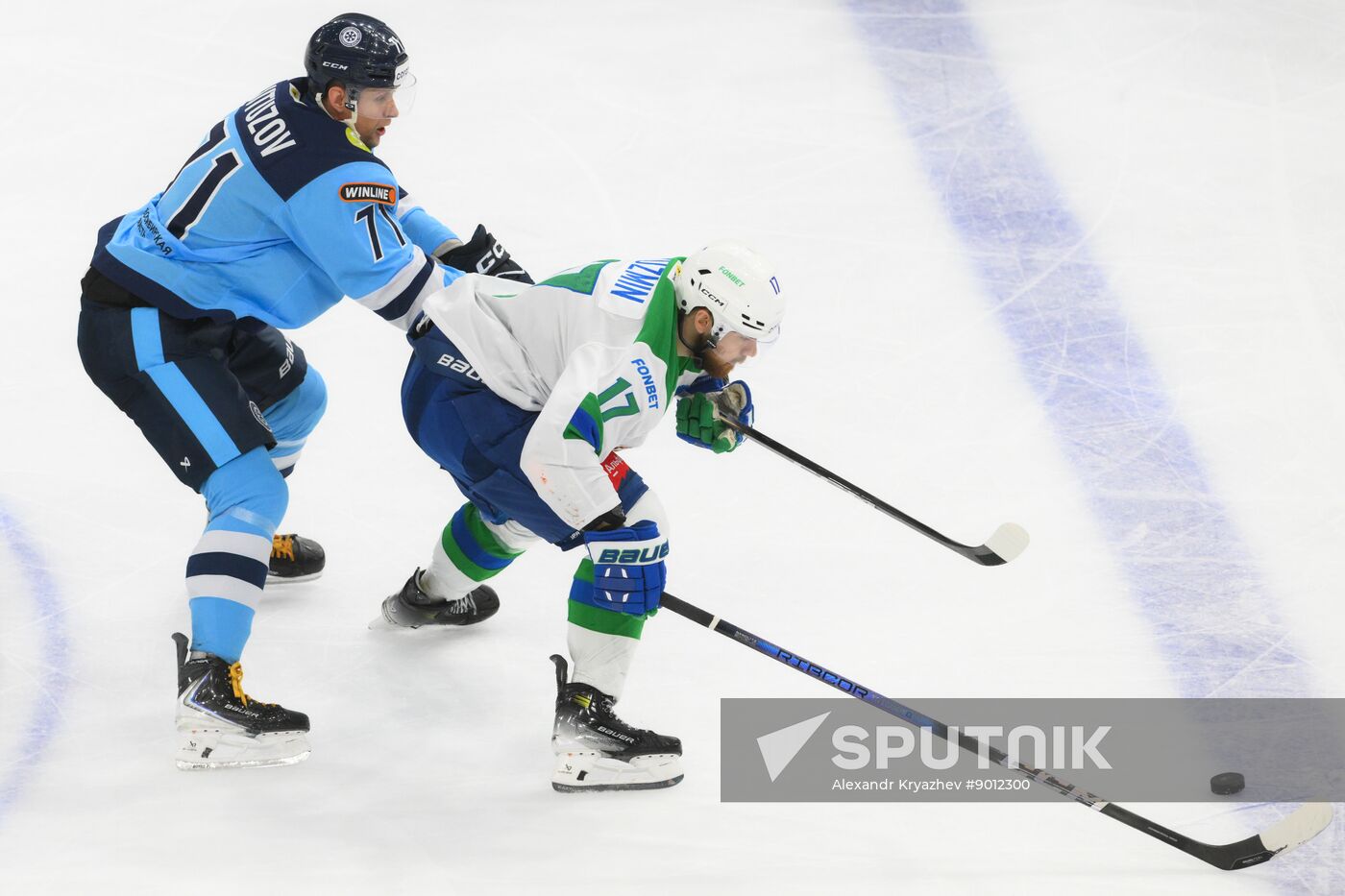 Russia Ice Hockey Kontinental League Sibir - Salavat Yulaev