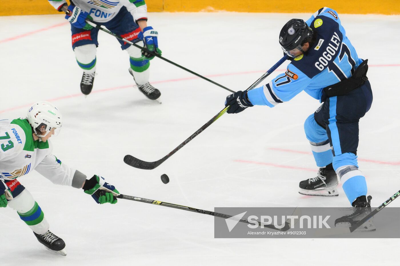 Russia Ice Hockey Kontinental League Sibir - Salavat Yulaev