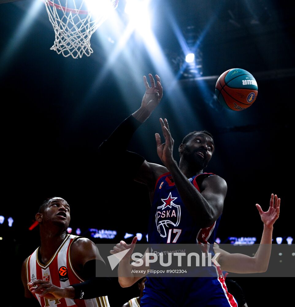Serbia Basketball United League Supercup Crvena Zvezda - CSKA