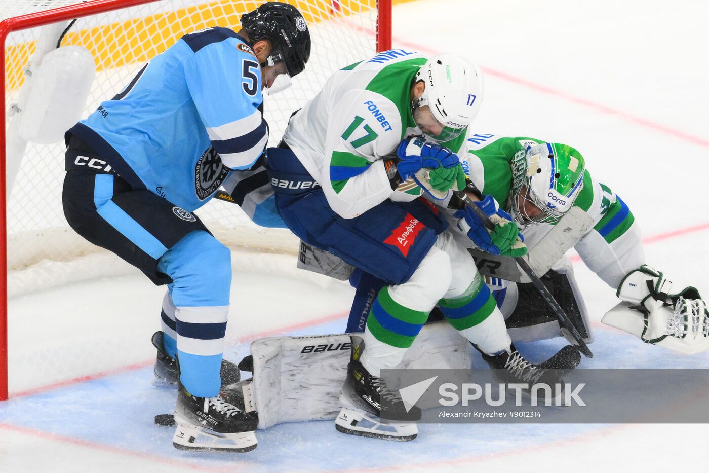 Russia Ice Hockey Kontinental League Sibir - Salavat Yulaev