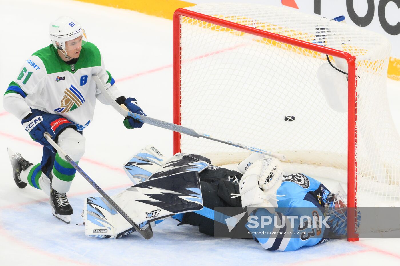 Russia Ice Hockey Kontinental League Sibir - Salavat Yulaev