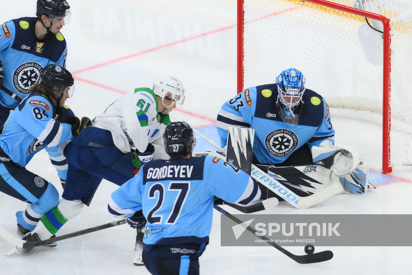Russia Ice Hockey Kontinental League Sibir - Salavat Yulaev