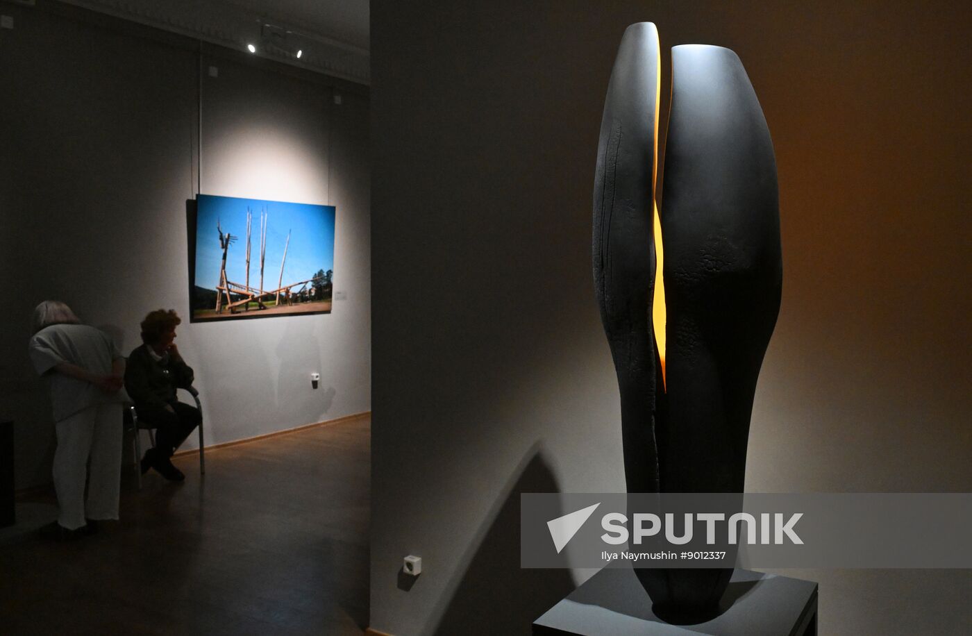 Russia Art Namdakov Sculpture Exhibition