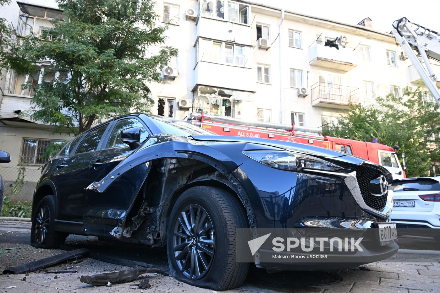 Russia Ukraine Drone Attack