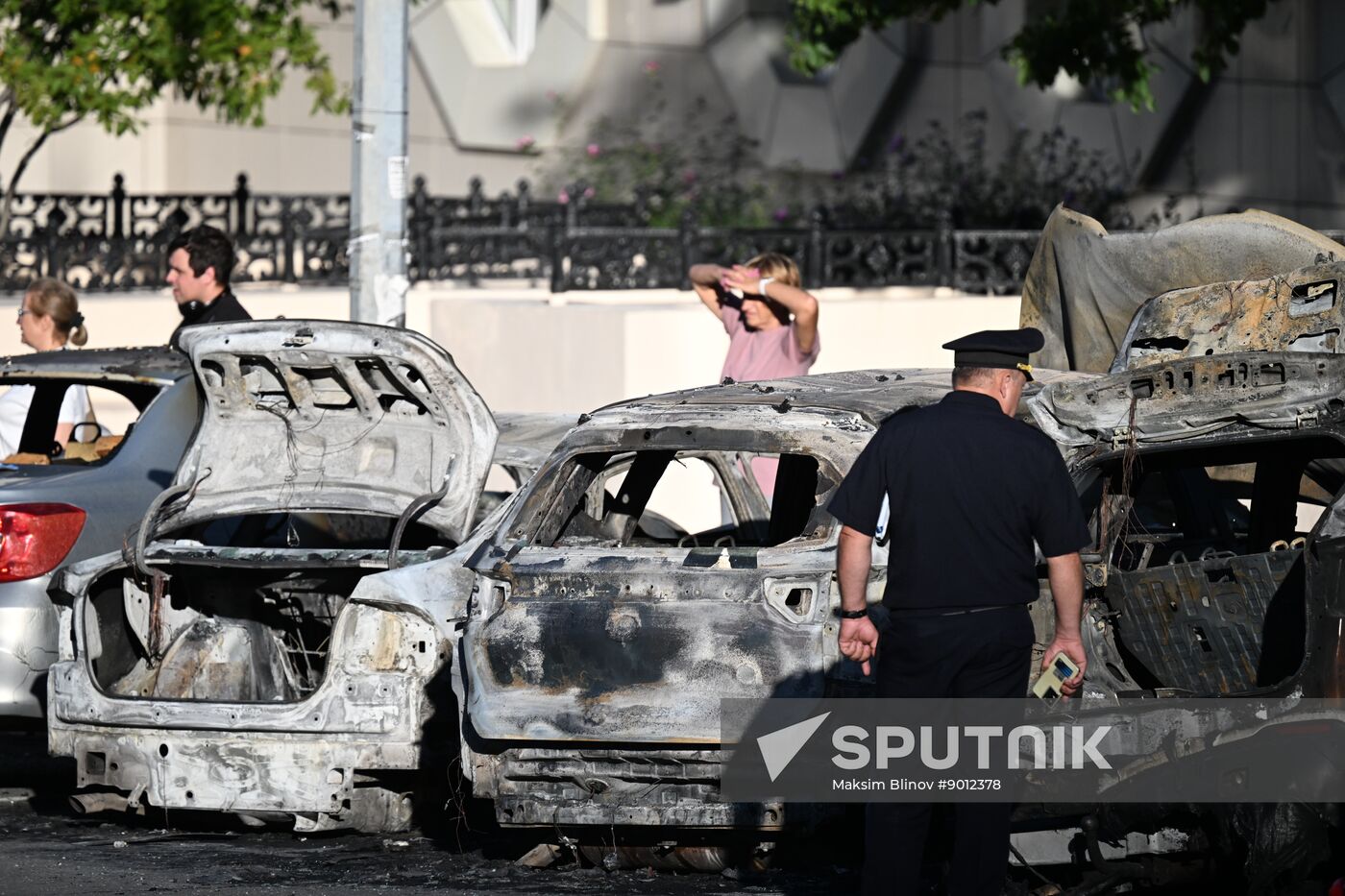 Russia Ukraine Drone Attack