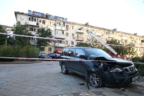 Russia Ukraine Drone Attack