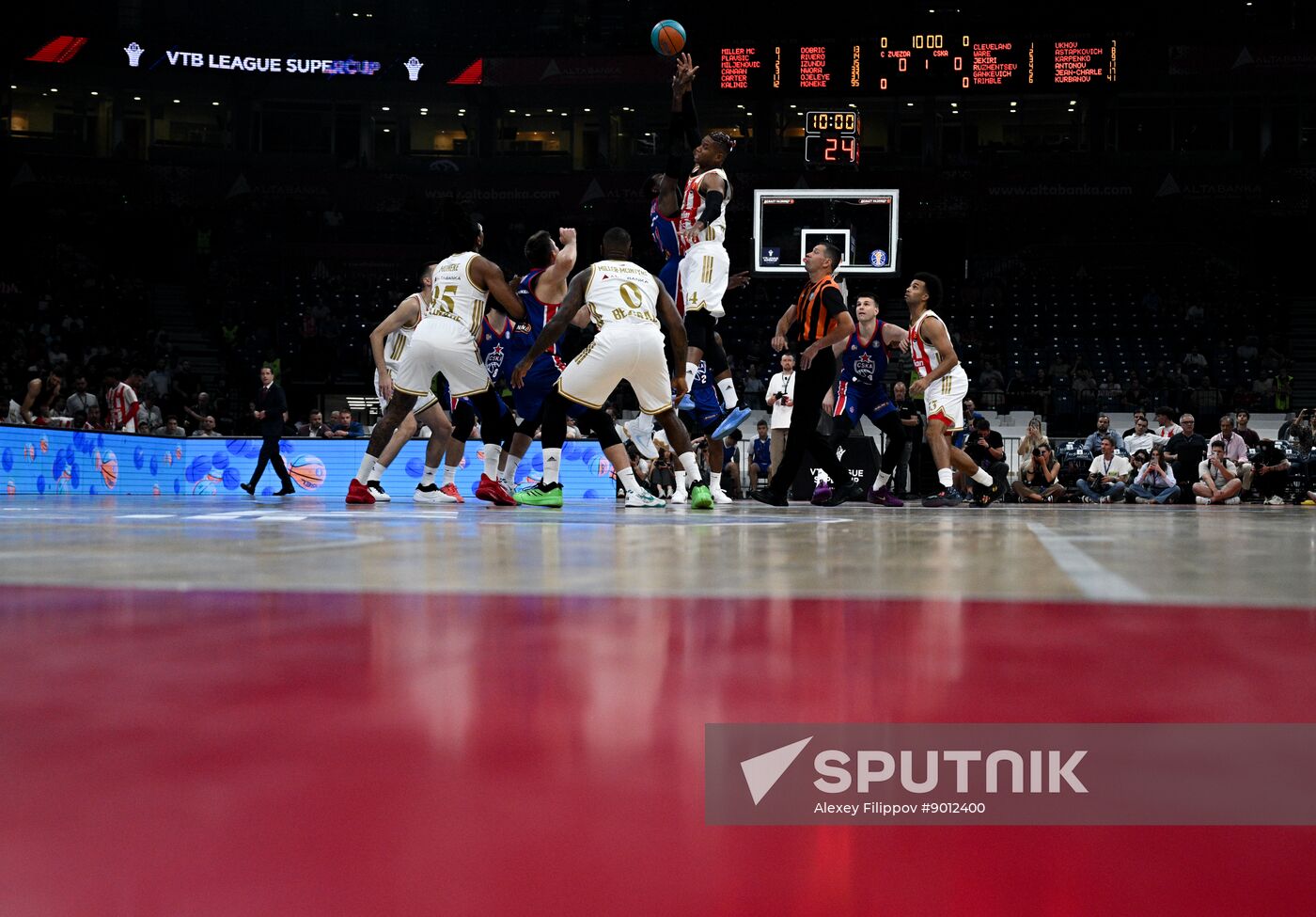 Serbia Basketball United League Supercup Crvena Zvezda - CSKA
