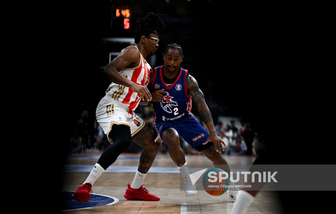 Serbia Basketball United League Supercup Crvena Zvezda - CSKA