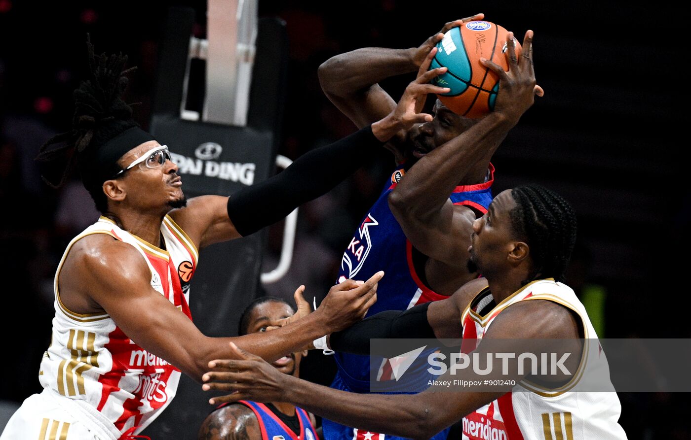 Serbia Basketball United League Supercup Crvena Zvezda - CSKA