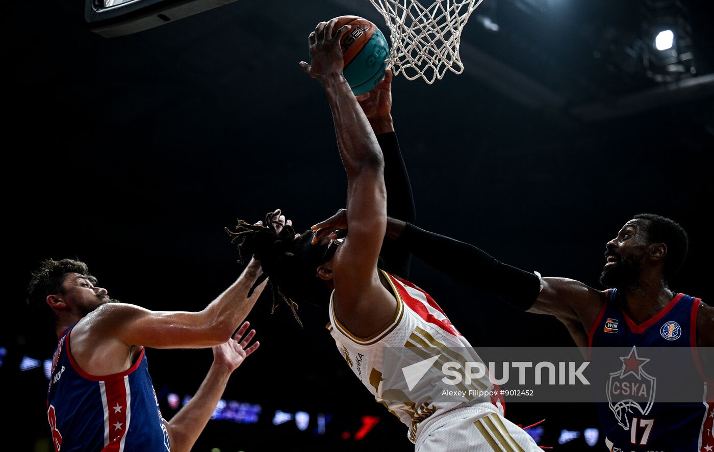 Serbia Basketball United League Supercup Crvena Zvezda - CSKA