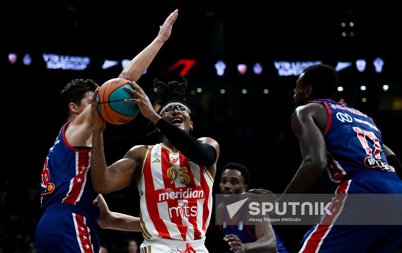 Serbia Basketball United League Supercup Crvena Zvezda - CSKA