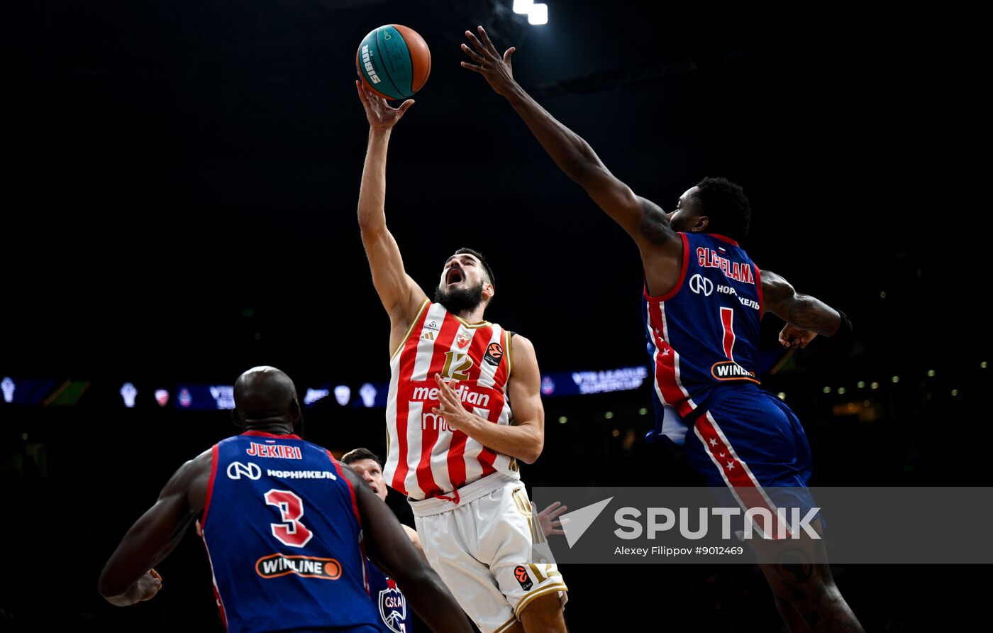 Serbia Basketball United League Supercup Crvena Zvezda - CSKA