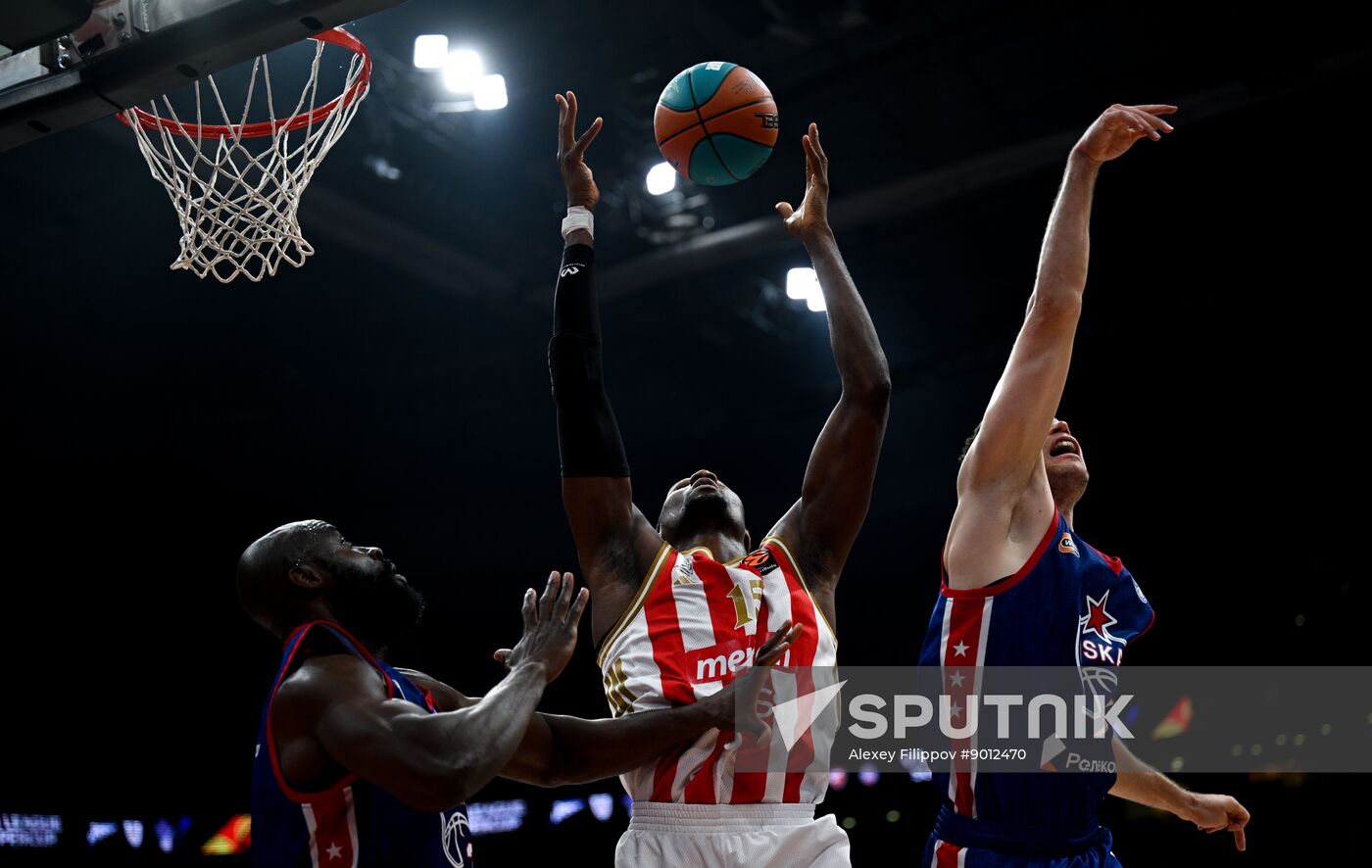 Serbia Basketball United League Supercup Crvena Zvezda - CSKA