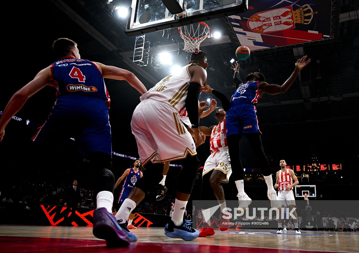 Serbia Basketball United League Supercup Crvena Zvezda - CSKA
