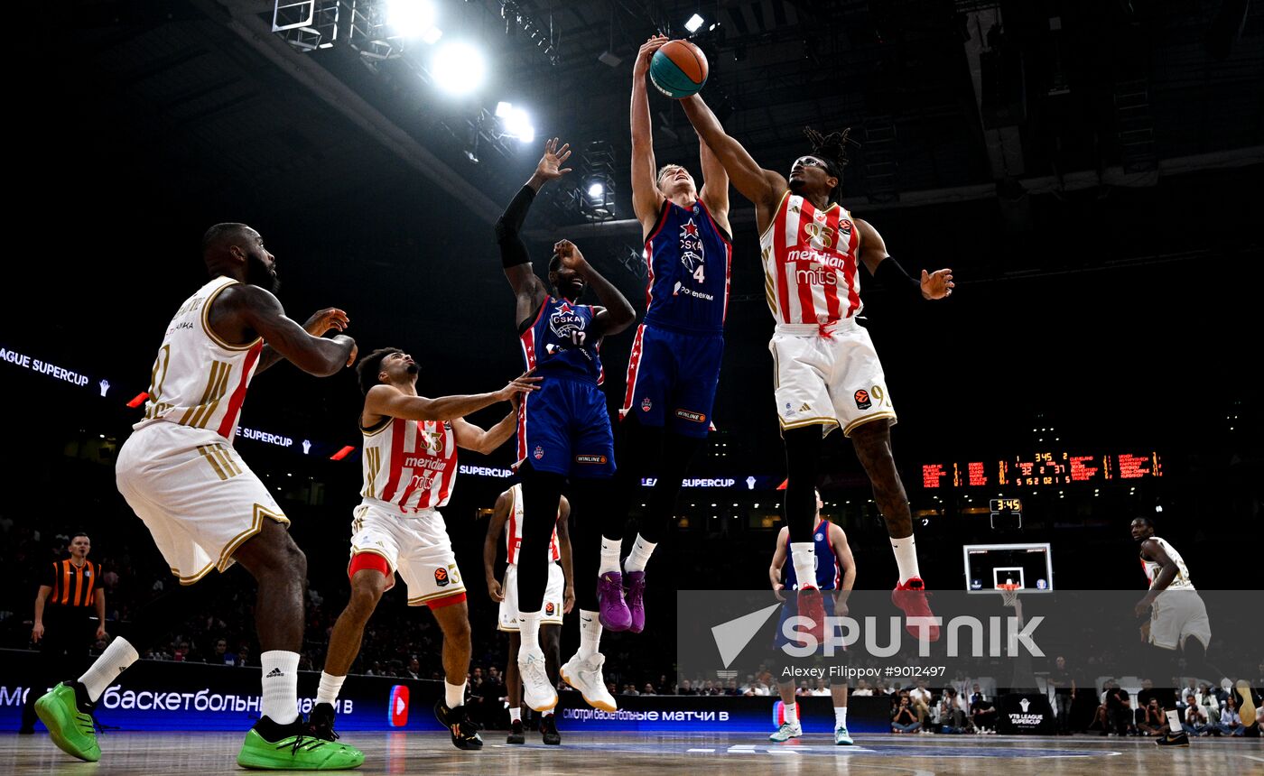 Serbia Basketball United League Supercup Crvena Zvezda - CSKA
