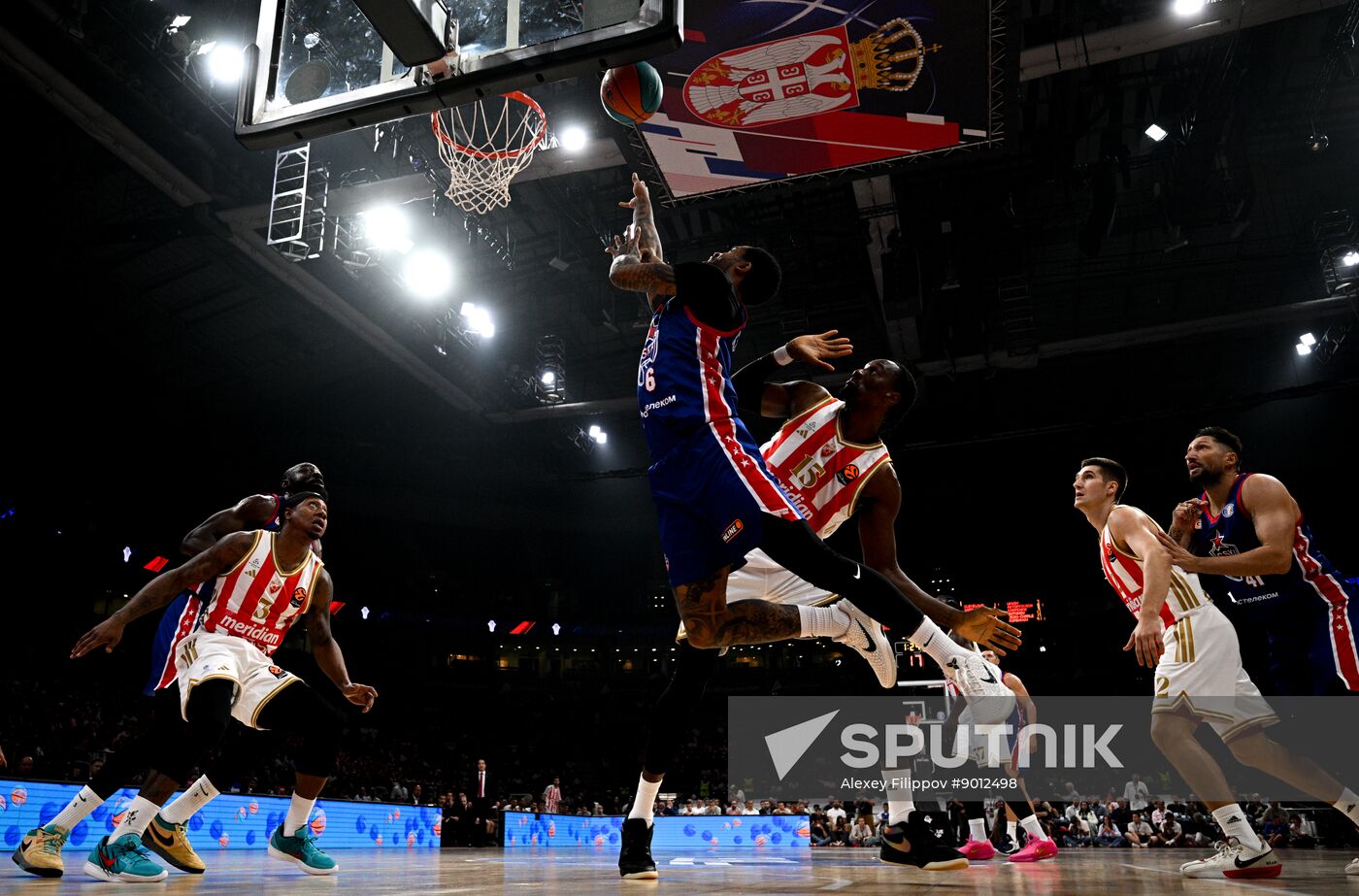 Serbia Basketball United League Supercup Crvena Zvezda - CSKA