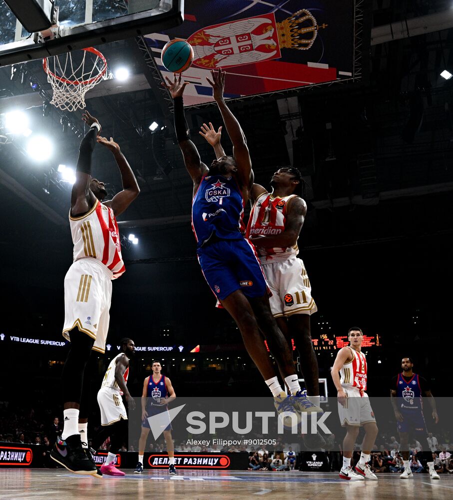 Serbia Basketball United League Supercup Crvena Zvezda - CSKA