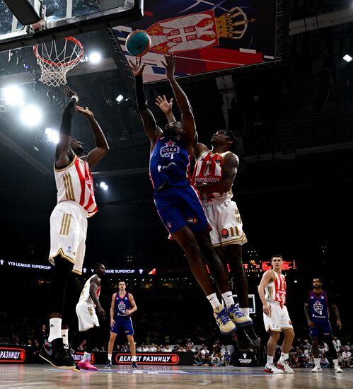 Serbia Basketball United League Supercup Crvena Zvezda - CSKA