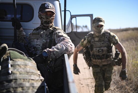 Russia Ukraine Military Operation Akhmat Special Forces