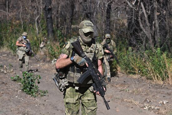 Russia Ukraine Military Operation Akhmat Special Forces