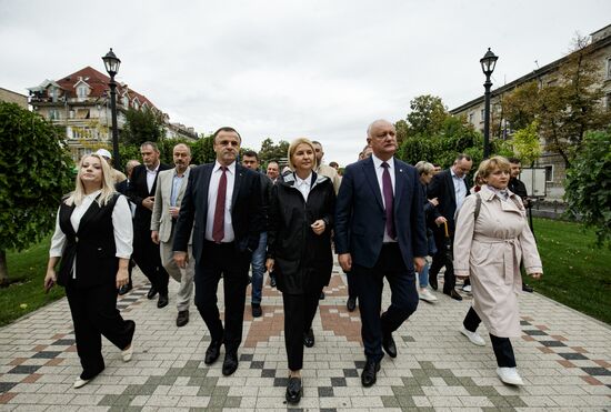Moldova Parliamentary Election Rally