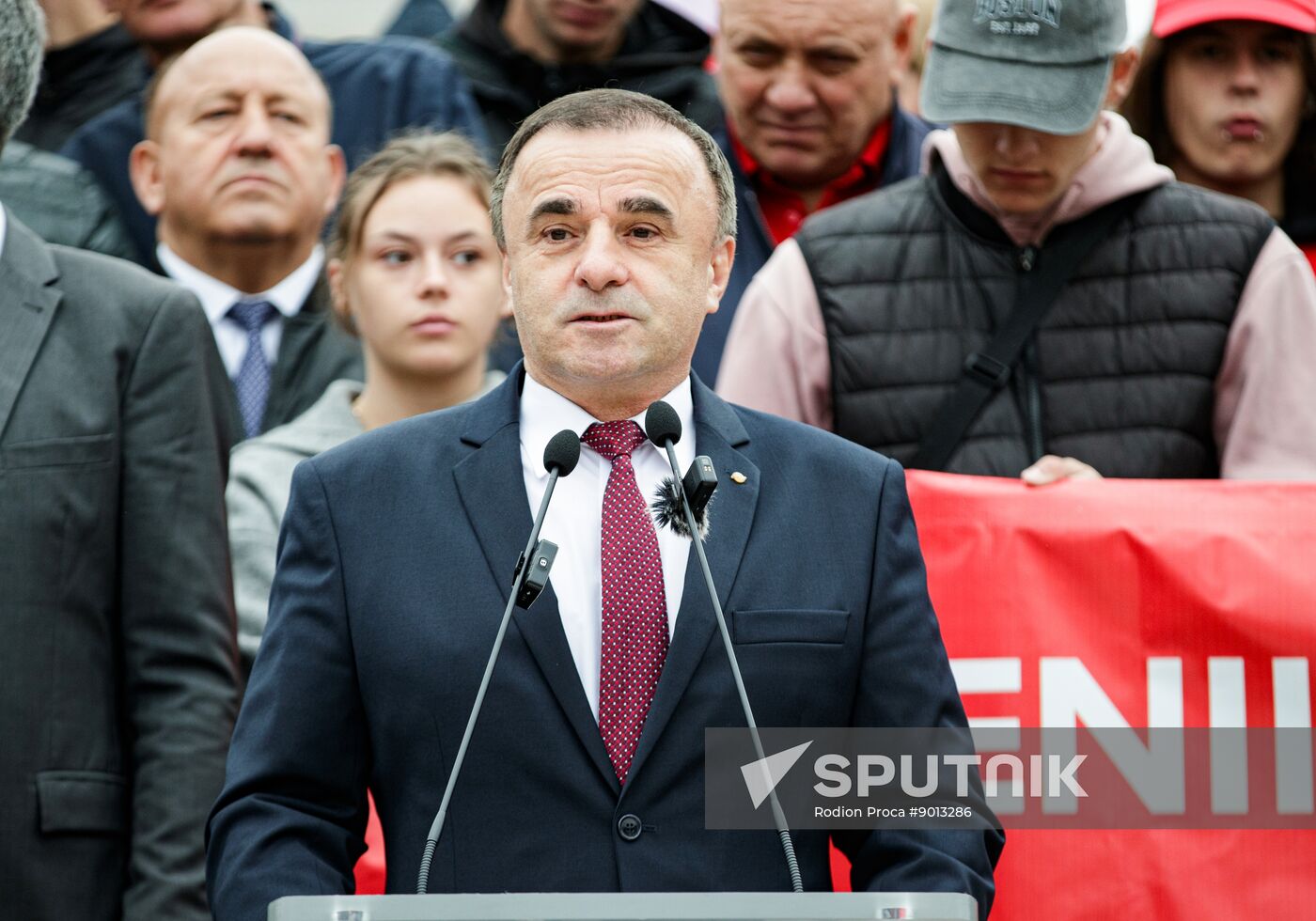 Moldova Parliamentary Election Rally