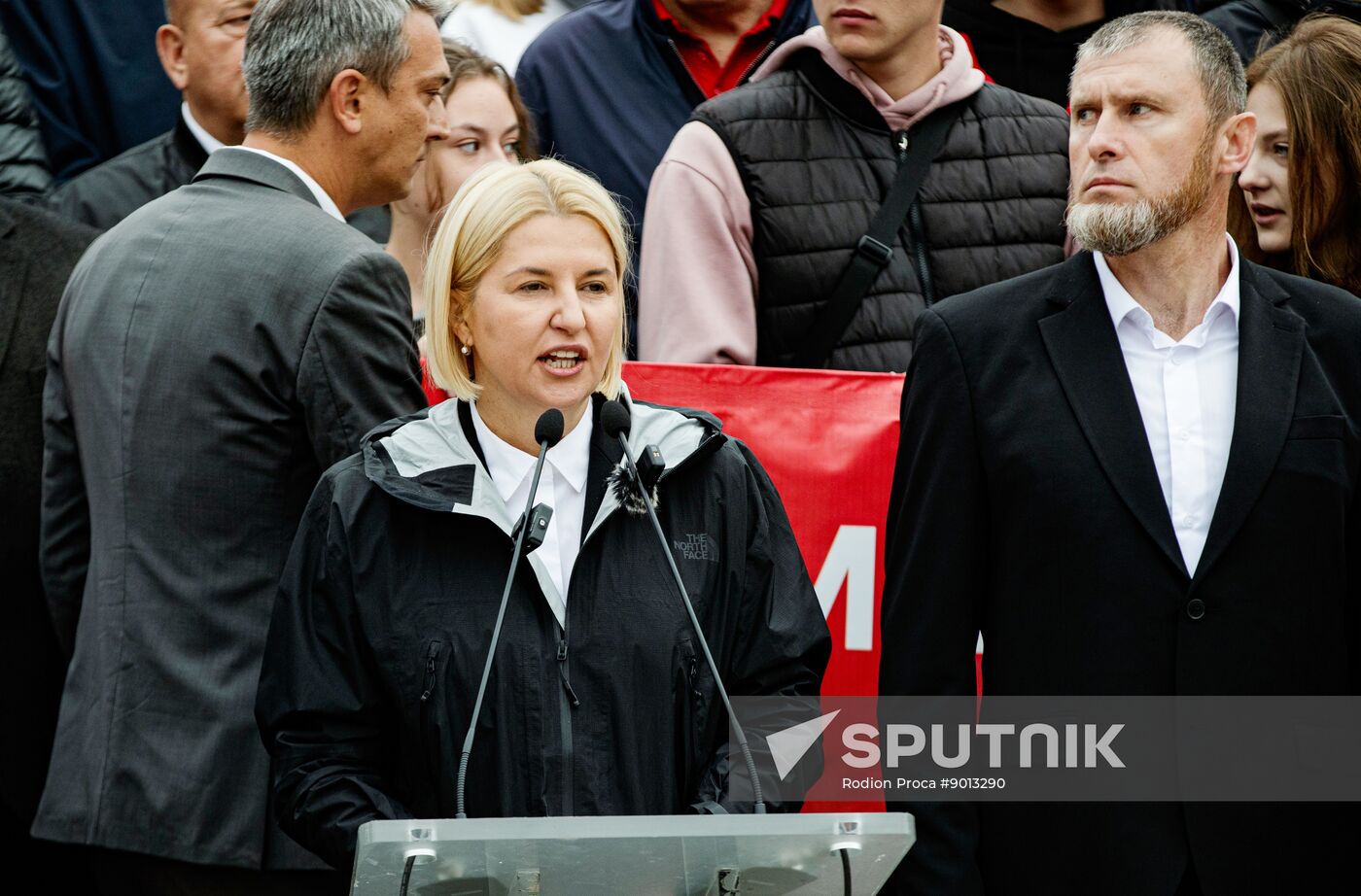 Moldova Parliamentary Election Rally