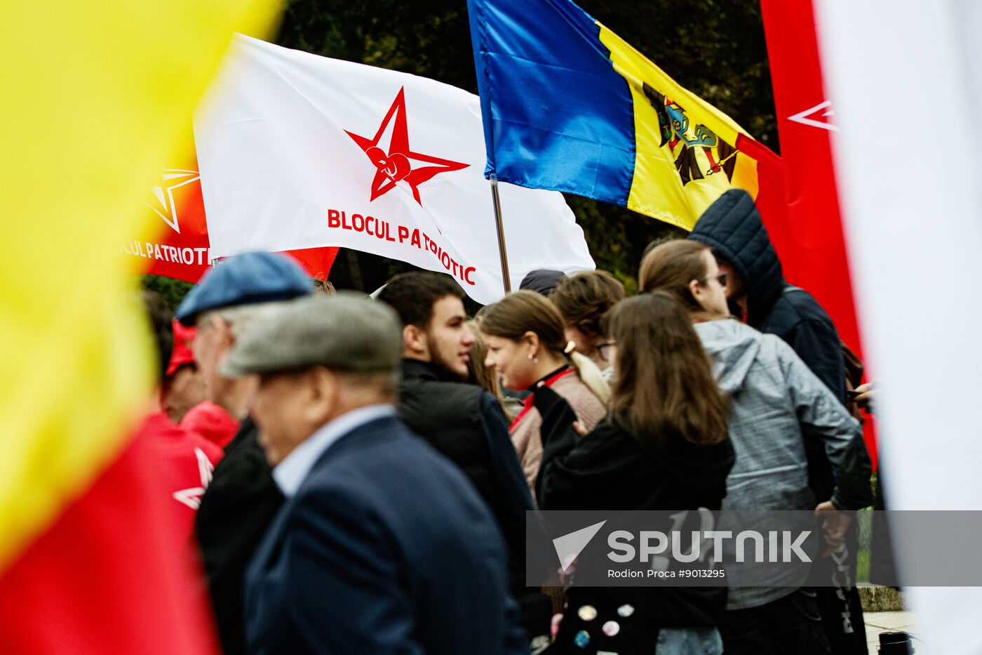 Moldova Parliamentary Election Rally