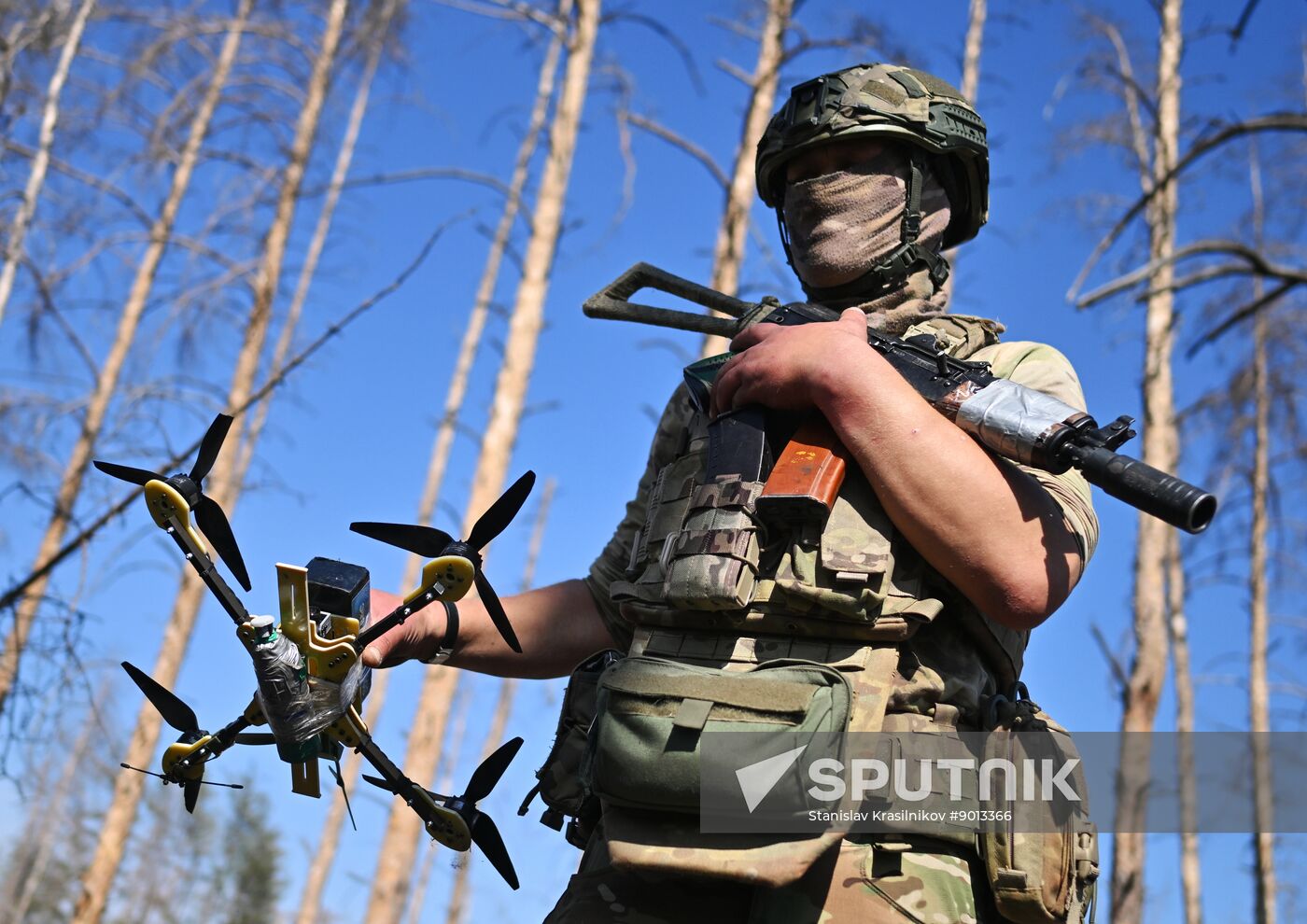 Russia Ukraine Military Operation UAVs