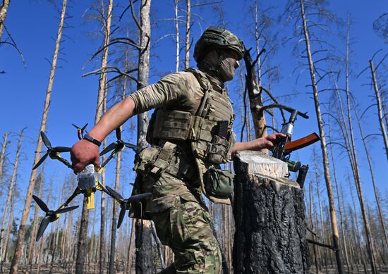 Russia Ukraine Military Operation UAVs