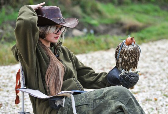 Russia Falconers Gathering