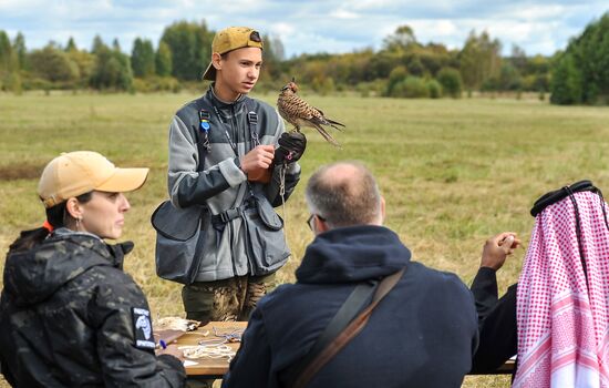 Russia Falconers Gathering