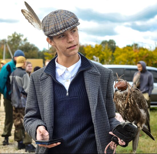 Russia Falconers Gathering