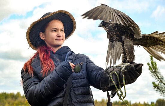 Russia Falconers Gathering
