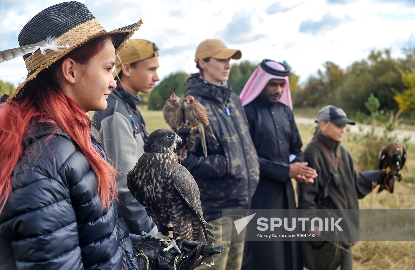 Russia Falconers Gathering