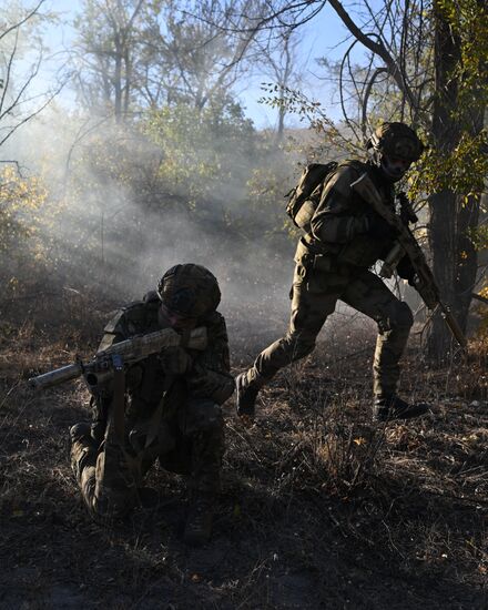 Russia Ukraine Military Operation Assault Unit