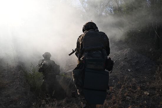 Russia Ukraine Military Operation Assault Unit