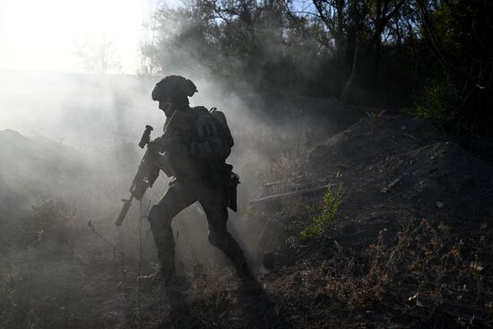 Russia Ukraine Military Operation Assault Unit