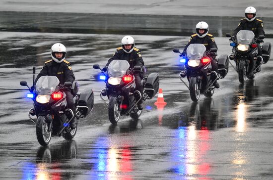 Russia Federal Guard Service Competition