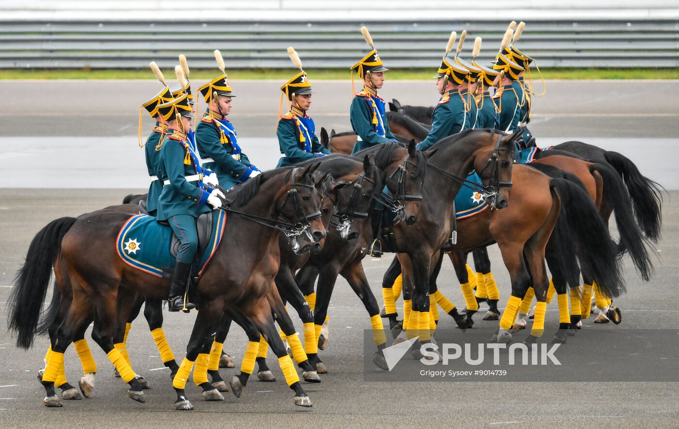 Russia Federal Guard Service Competition
