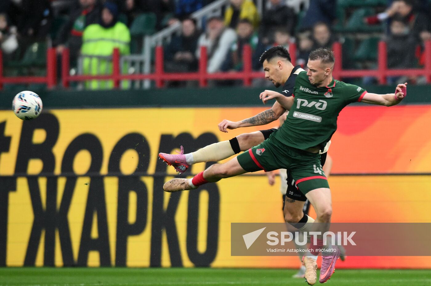 Russia Soccer Premier-League Lokomotiv - Rubin